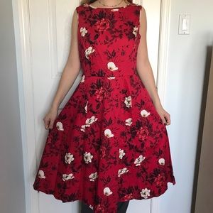 Midi dress size 16 Audrey Hepburn style